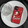 Чехол для телефона B-Bettys Boops для iPhone 16 15 14 Plus 15 13 12 11 Pro Max X XS MAX Матовый чехол