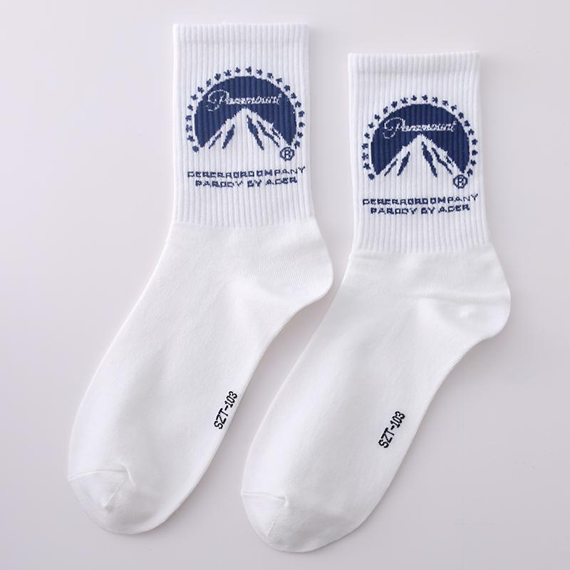 Новые мужские носки Смешные мужские носки до середины голени Харадзюку Хип-хоп Толстые хлопковые носки Женские Новинка Мультяшные носки Носки из гребенного хлопка