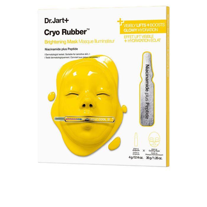 Masque lumineux - Cryo Rubber - Niacinamide - Peptides 2% - 2 unités (40 g)