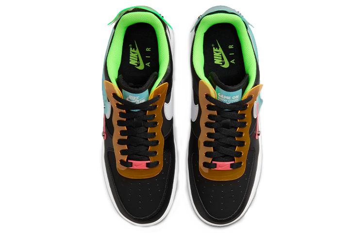 Men's Sneakers Nike Air Force 1 Have a Good Game Black/White-Green Strike-Digital Pink-Aurora Green