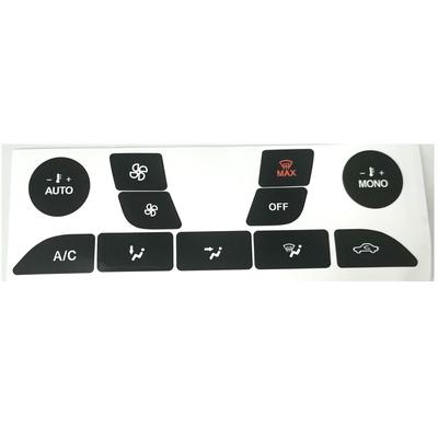 Для Ford Focus 1999-2005 кондиционер AC климат-контроль изношенная отслаивающаяся кнопка ремонт наклейки наклейки ПВХ автомобильные аксессуары