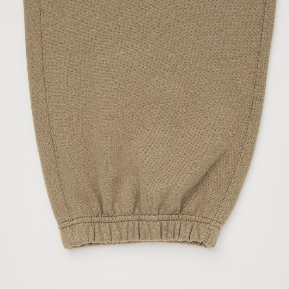 Uniqlo Однотонные спортивные штаны Унисекс штаны Хаки 442472-33