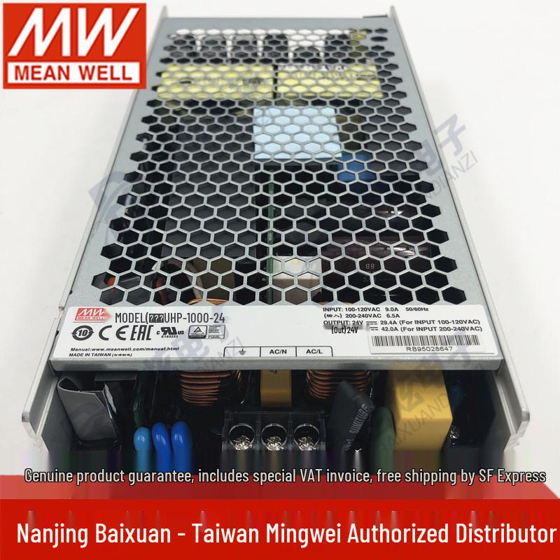 UHP-1000-24 1008W 24V 42A Slim Fanless Switching Power Supply with PFC