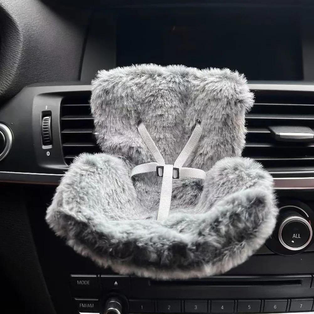 Для 15/17 см Labubu Плюшевое Автокресло Безопасное Сиденье с Украшением в Вентиляционное Отверстие Аксессуары для Куклы Освежитель в Вентиляционное Отверстие Автомобиля