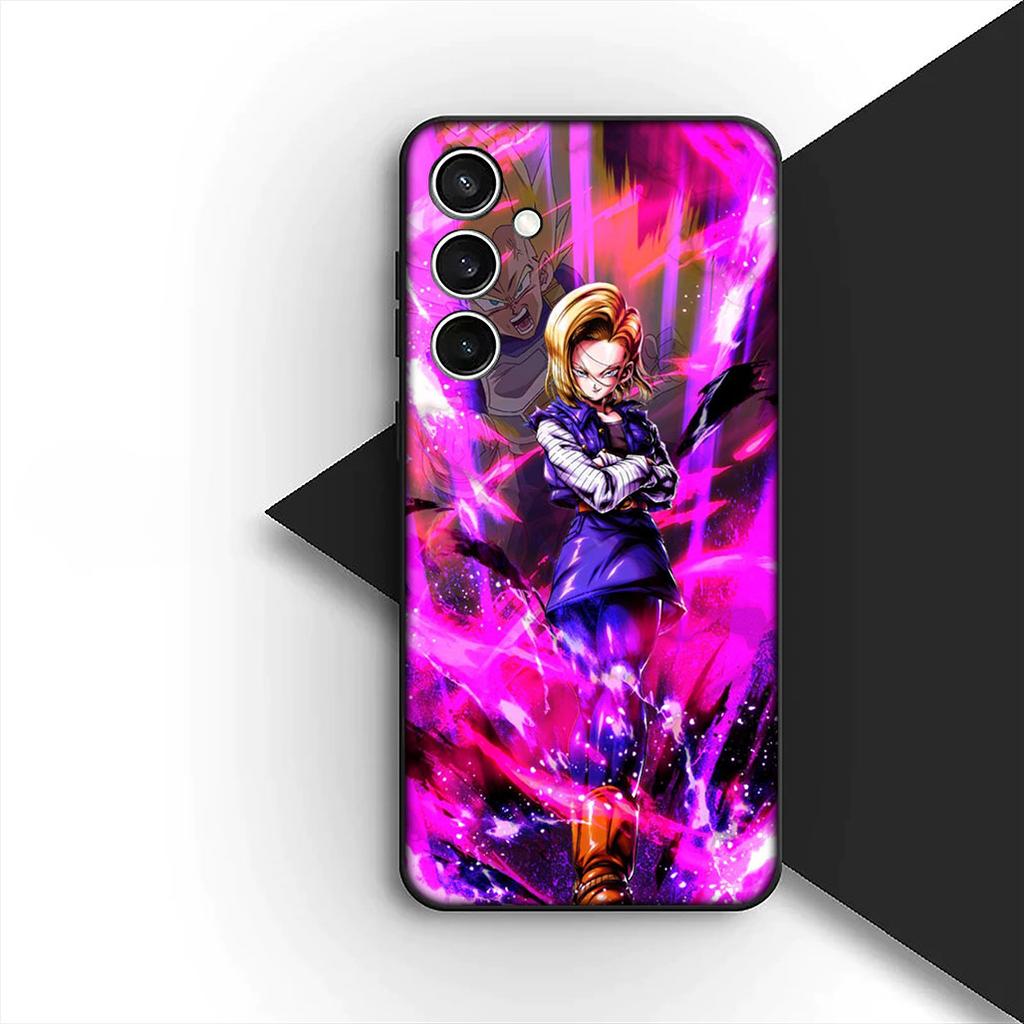 Android 18 Dragon Goku Ball Z Cover for Motorola Moto Edge 70 60 Fusion NEO Pro G Stylus G56 G96 G04 G05 20 Coque Phone Case