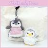 Penguin Plush Apron Toy Keychain Pendant Stuffed Animal Doll Cute Kids Gift