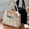 Large Capacity Canvas Tote Bag Casual Cloth Shoulder Bag All-match Mommy Handbag  Travel