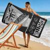 Vintage Zeppelin 2D Flat Print Beach Towel, Large Soft Quick Dry Towel for Beach Camping Swimming.MSTJ0918220