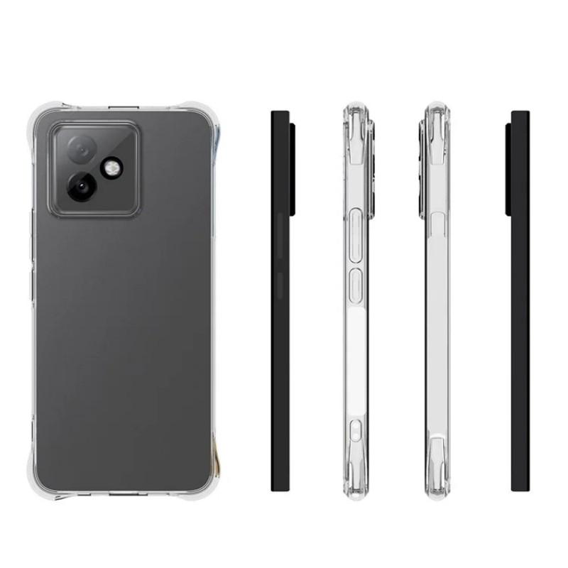 For Honor X60 GT 5G Clear TPU Case WANLONFENG TM Series 2.0mm Phone Back Cover