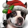 Toilet Lid Sticker Removable Christmas Strong Stickiness PVC Waterproof Funny Dog Decal Party Decoration