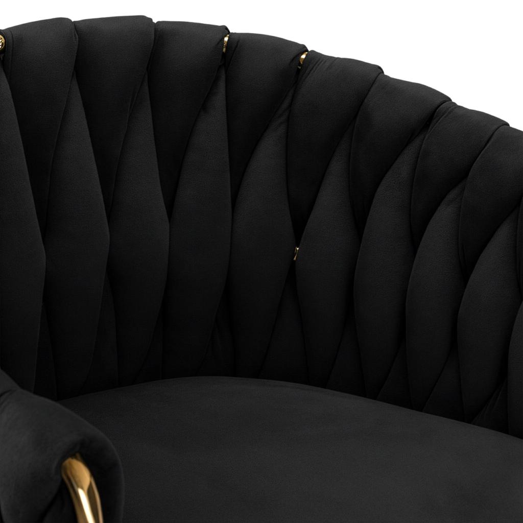 Hoker Barowy Cofton Gold Czarny Velvet