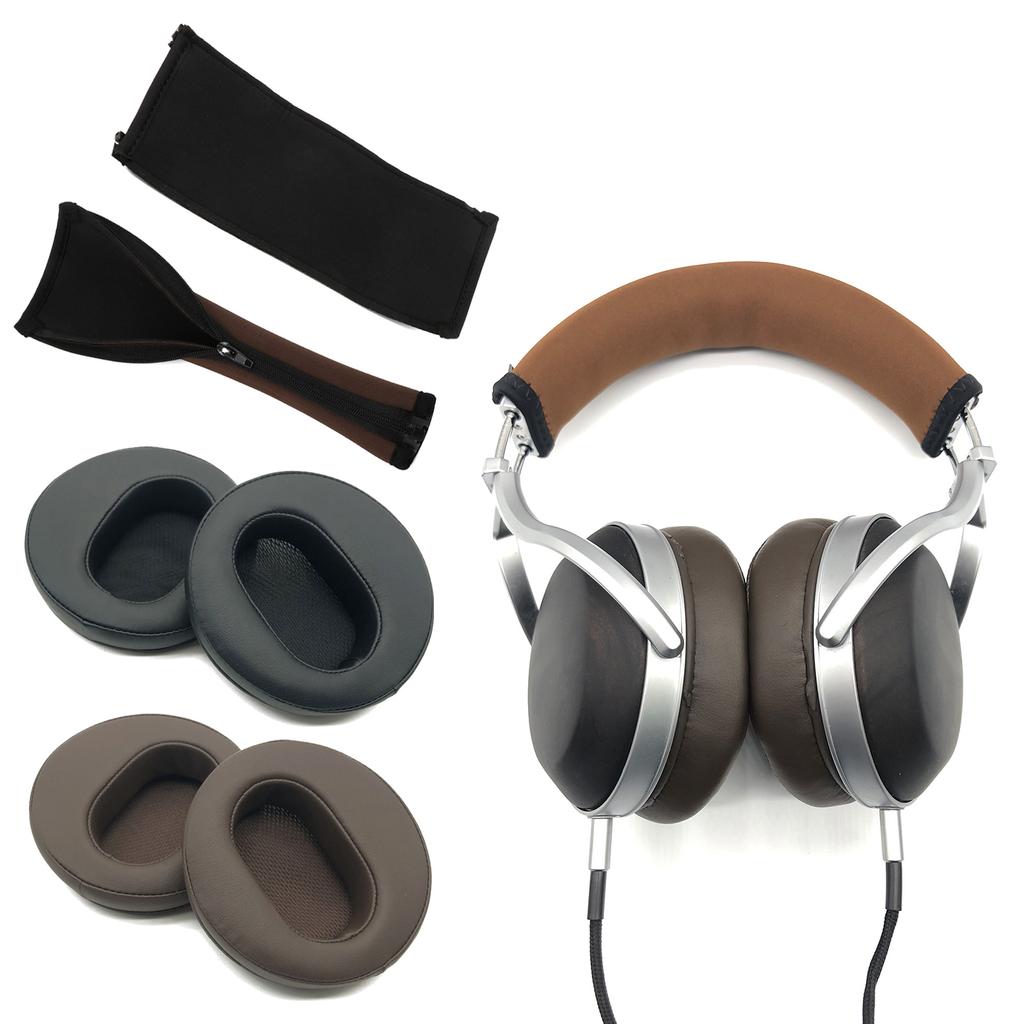 Амбушюры с эффектом памяти, амбушюры, оголовье для наушников DENON AH-D2000 D5000 D5200 D7000 D7200, амбушюры, опционально