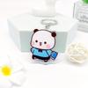 Animal Bubu Dudu Panda Bear Keyring Cartoon Cute Cartoon Bubu Dudu Key Chain Gifts