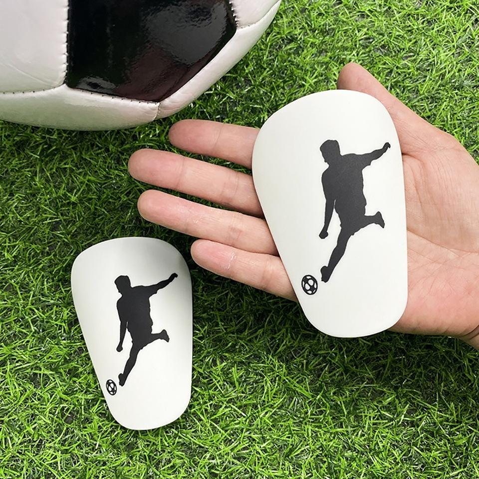 Loogdeel 1pair Football Shin Guards Adult Children's Thickened Durable Anti Collision Soccer Sport Training Leg Protection Board 1