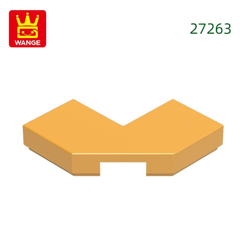 283 шт./лот 2x2 Угловой блок Moc Hue Аксессуары Совместимый с 27263 Кирпич DIY Детская игрушка Детали сборки