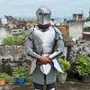 Handmade Steel Barbuta Knight Armor Medieval Cosplay  Reenactment Gear for Renaissance Festivals