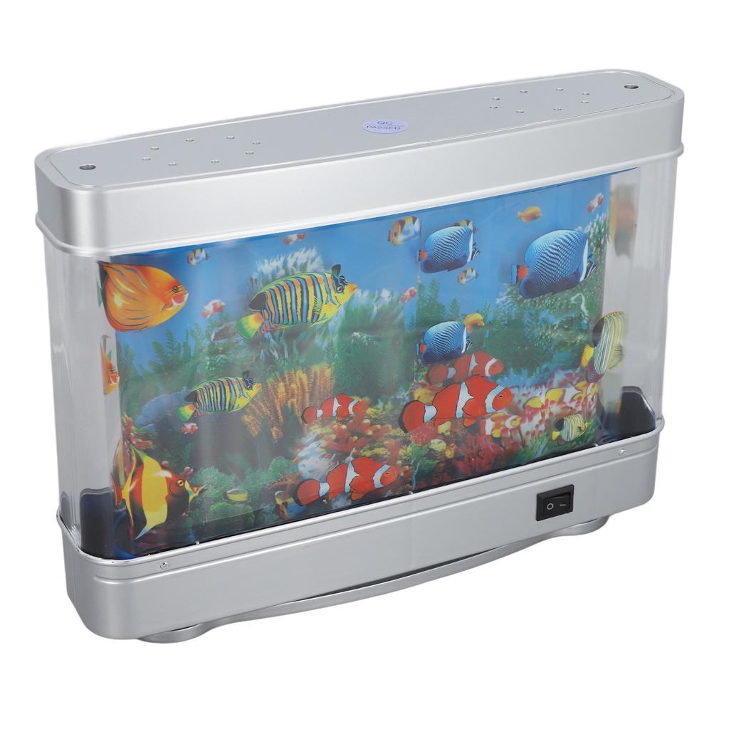 Fish Tank Lamp Artificial Aquarium Decorative Lamp Miniature LED Ocean Light for Home Office