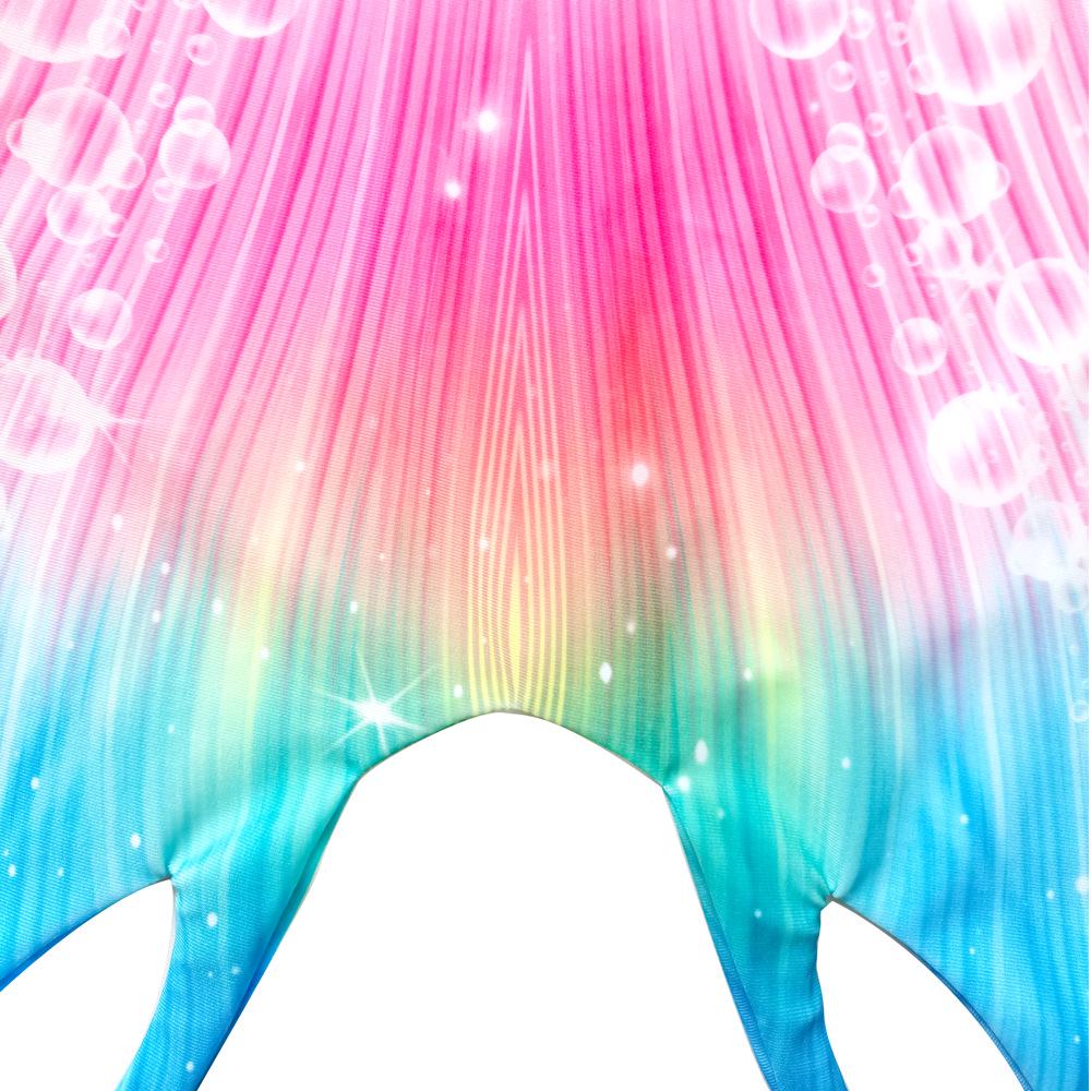 Трехкомпонентный купальный костюм для девочек «Принцесса Ариэль Русалочка»