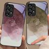 Посылаем благословения для Samsung Galaxy S 8 9 10 20 Plus 21 FE 22 23 24 Ultra S7 Edge Черный Чехол для телефона из закаленного стекла Жесткий чехол