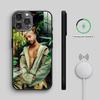 S-Singer M-Maluma P-Pelon Чехол для iPhone17,16,15,14,13,12,11 Plus,Pro Max Магнитный Для Magsafe Беспроводной Зарядки