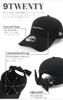 Кепка New Era 9TWENTY ONSPOTZ Exclusive с длинным козырьком и ремешком-лентой [Черный] – Стирка, Рукописный логотип, Размер S/M