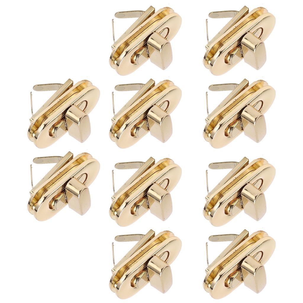 Пряжка с замком для сумки, классический дизайн 3,5x1,7 см, для кожаных кошельков и кошельков своими руками