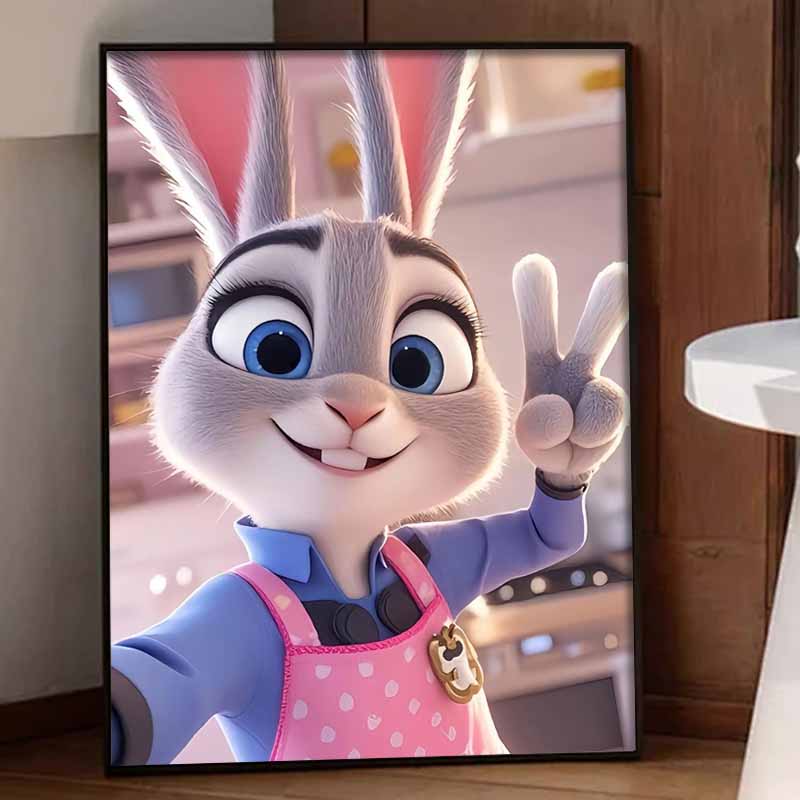 Disney Зверополис Джуди Хопс 5D Ручная работа DIY Подарок Набор для Алмазной Живописи Искусство Декор Дома