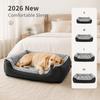 Dog Bed Small, Medium and Large‑Size Dogs, Modern Simple Warm Dog Mat, Pet Bed Supplies, Overlock Stitching.Machine washable