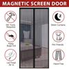 Anti Mosquito Door Curtain Magnetic Screen Door Mesh Curtain No Punching Automatically Turn Off Anti Fly The Mesh Mosquito Nets