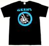 Футболка GERMS Панк-рок Скелет Футболка Взрослая Мужская Черная Новая