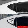 Для Toyota Prius 60 Series 2023 2024 ABS черный карбоновый каркас ручки задней двери задний треугольник отделка внешние аксессуары
