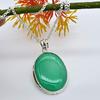 Ожерелье из натурального зеленого оникса Ожерелье из стерлингового серебра 925 пробы, серебряный дизайн с длинной цепочкой, длинное ожерелье для женщин