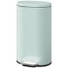 30 L Modern Curved Kitchen Bin - Green
