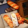 3D имитация хлеба плюшевая подушка различные стили масло тост хлеб еда мягкая подушка поясничная подушка для домашнего декора