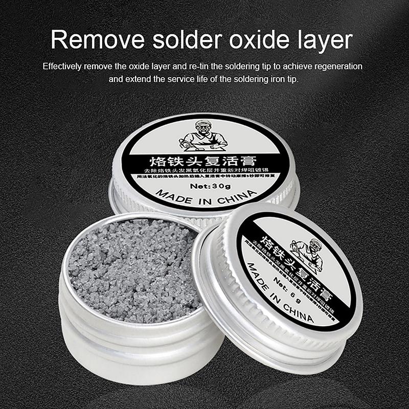 1 Pcs Soldering Iron Tip Refresher Non-Stick Tin Solder Cream Clean Paste Oxide Solder Iron Tip Refresh Tip Tinner Activator