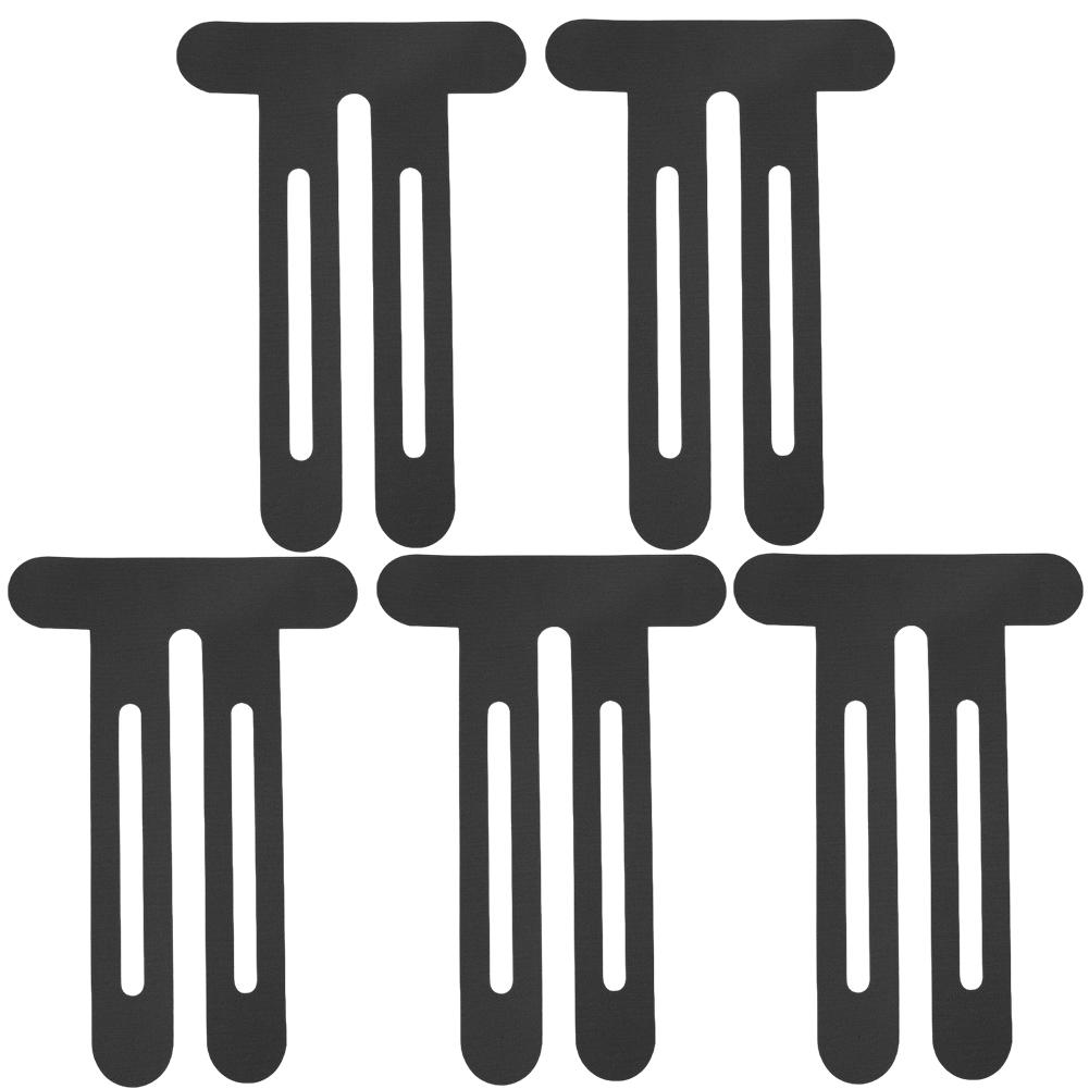 1-5 Комплектов Предварительно нарезанная Кинезиологическая лента Эластичная Коленная Спортивная лента Дышащие Спортивные Защитные Пластыри для Предотвращения Травм