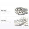 Climacool Vento 4.0 Удобная Универсальная Амортизация Отскок Низкий Верх Повседневные Кроссовки для Бега Унисекс Белые Серые JQ4945