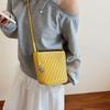 Summer Woven Small Bag Women's New Fashionable Exquisite Shoulder Bucket Bag Niche Messenger Bag