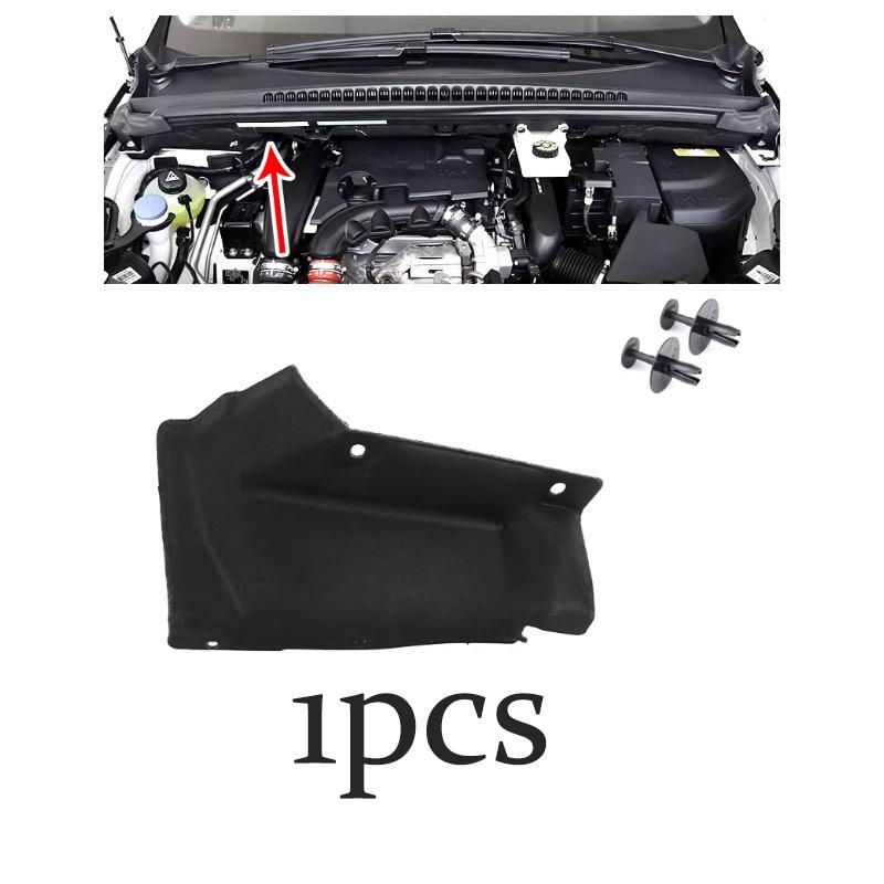 Car Hood Insulation Pad for Peugeot 3008 T84 2008~2016 2009 Engine Cover Lower Liner Cotton Soundproof Heat Mat Part Accessorie