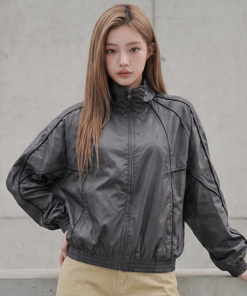 Ветровка GRAYBLVD Paco Stingray Fit (Серый)