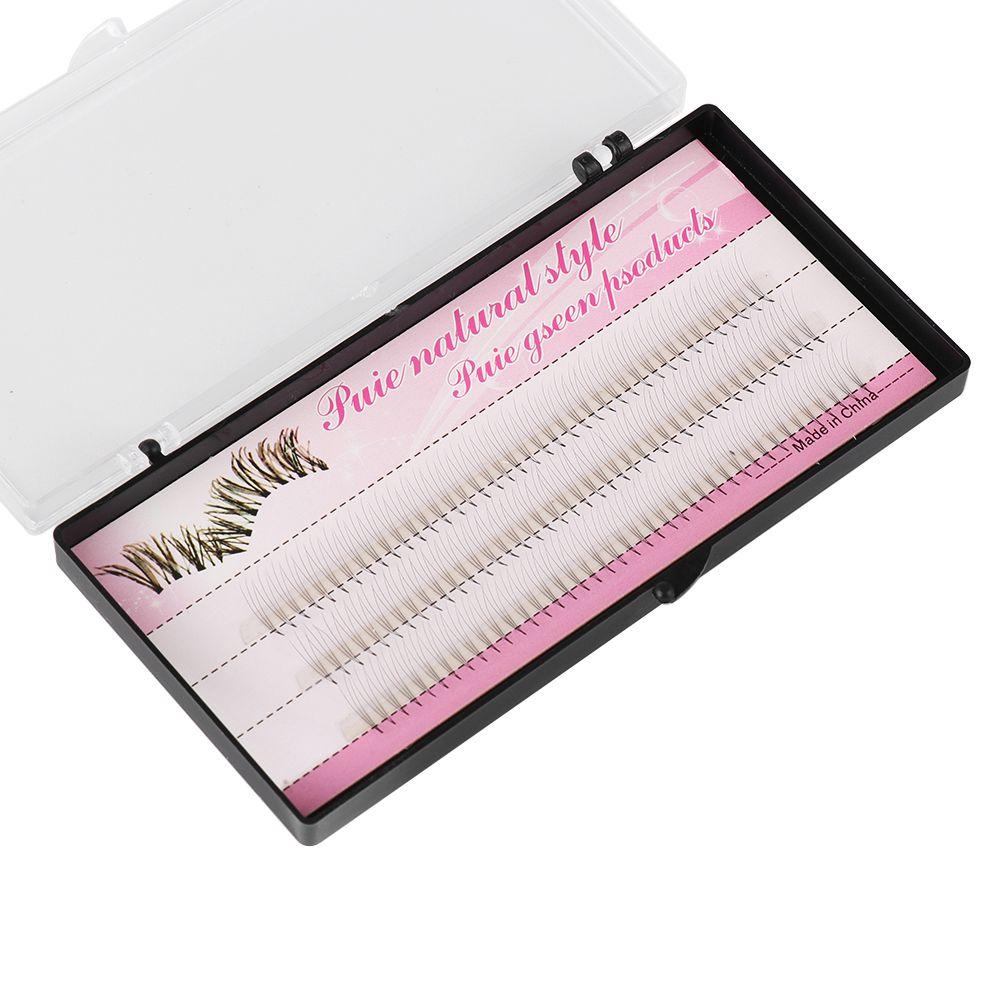 Длинные Нарощенные Ресницы Объем Натуральные Накладные Ресницы Норка Черные Индивидуальные Ресницы Наращивание Ресниц