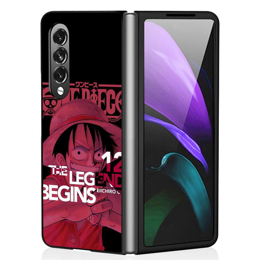 Anime One Pieces Back Cover Phone Case for Samsung Galaxy ZFold3 ZFold4 ZFold6 ZFold5
