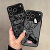 Крутой чехол для телефона Marvel Человек-паук для Apple iPhone 16e 15 16 14 Plus 13 Mini 12 13 11 17 Pro Max 17 Air XS Max 7 8 Мягкий чехол