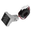 Digital Current Meter Matte Panel Ammeter Signal Indicator Light AC 220V AD16?22FSA