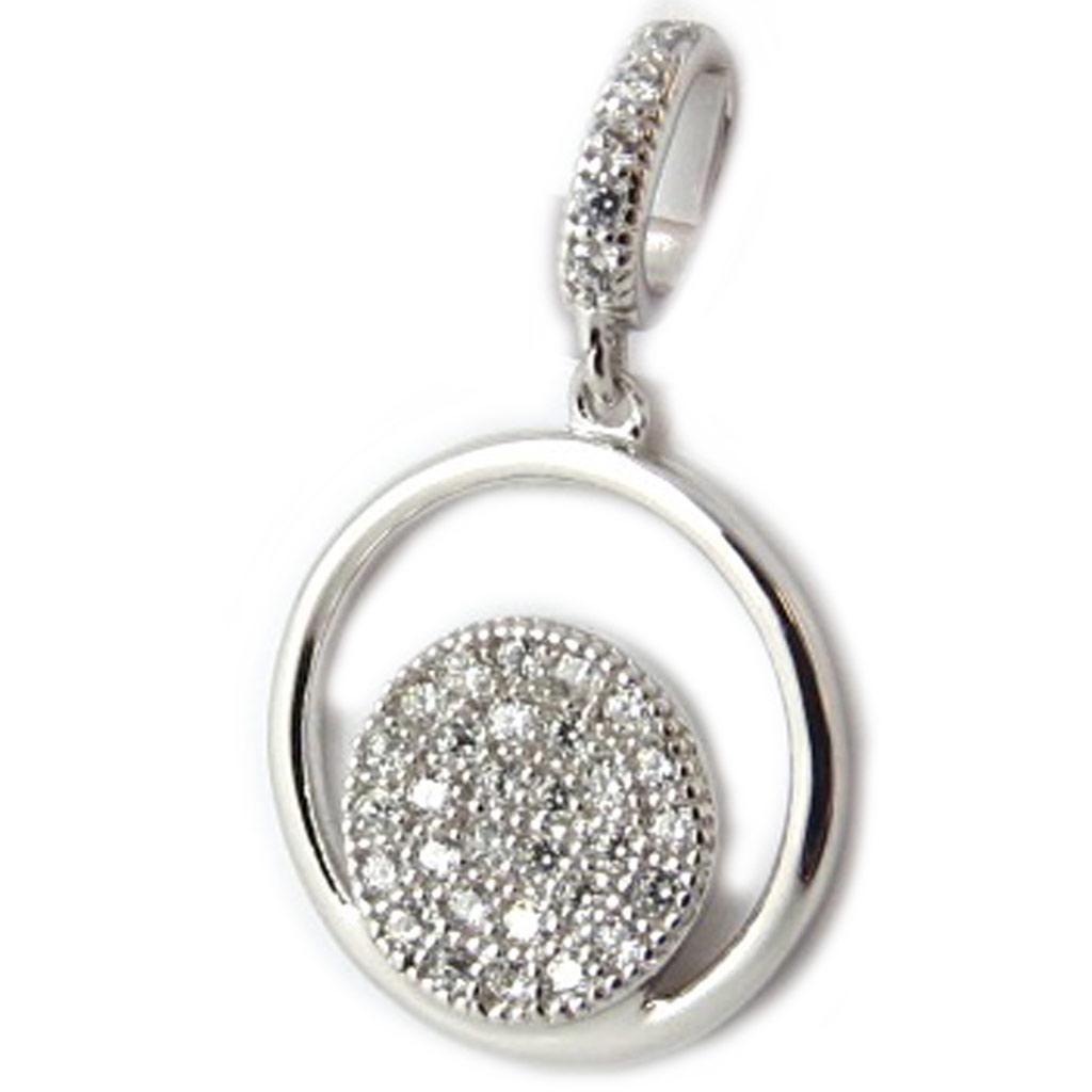 Les Trésors De Lily [L1805] - Серебряный кулон «Богиня» серебристо-белый (родиевое покрытие) - 20х13 мм