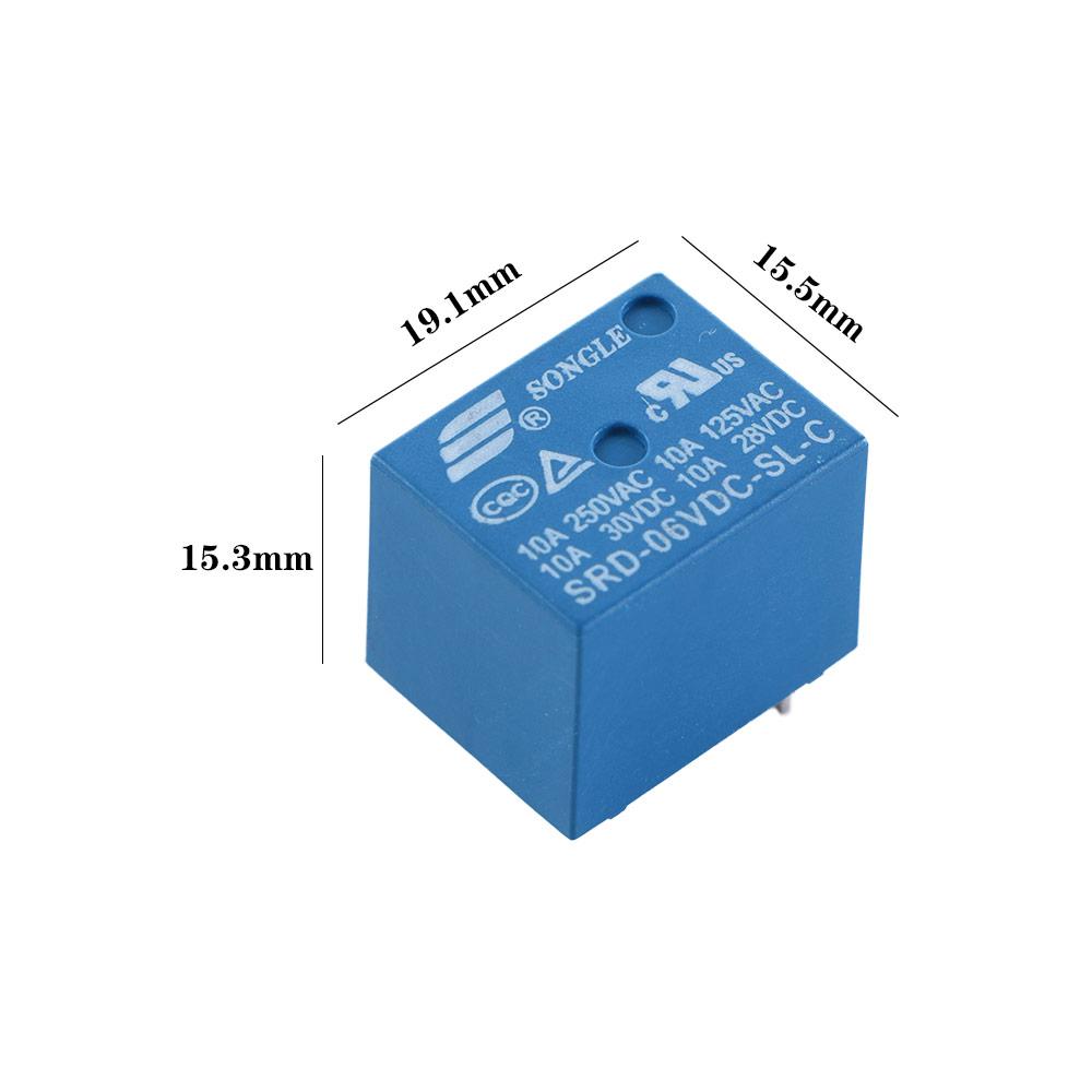 SRD-12VDC-SL-C 10A SRD-06VDC-SL-C Relay Module SRD-03VDC-SL-C Power Relays Smart Electronic