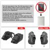 Rhinowalk 2 Pcs Motorcycle Saddle Side Pannier Bag 18L/28L/48L Waterproof Universal Motorbike Riding Luggage Storage Travel Bag