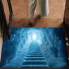 3D Ковер с Оптической Иллюзией Реалистичная Дыра Коврик для Входной Двери Нескользящая Основа Коврик для Прихожей Напольный Коврик для Входной Двери Кухни Ванной Комнаты Декор Дома