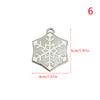 Christmas Tree Snowflake Stock Cosmetic Mirror Sliding Folding Mirror Girls Carry-On Mirror Unbreakable Compact Vanity Mirror