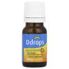 Ddrops, жидкий витамин D3, 1000 МЕ, 5 мл (0,17 жидких унций)